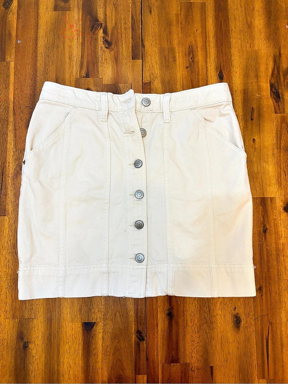 Lauren Ralph Lauren Mini Skirt in White Size 4P